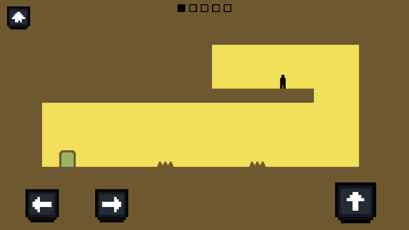Pixel Path Level 6 route with its pixel platforms, controls, traps, and exit